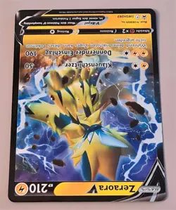 Zeraora V # SWSH 263 Ultra Rare SWSH Black Star Promo 2022 Pokemon Deutsch Mint - Image 3