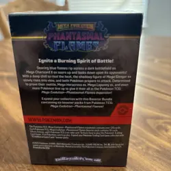 Pokemon Mega Evolution Phantasmal Flames Booster Bundle 6 Packs Factory Sealed - Image 3