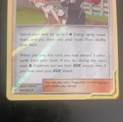 Pokemon TCG Misty & Lorelei TAG TEAM Trainer Reverse Holo Sm-Cosmic Eclipse 199… - Image 4