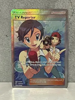 Pokemon Celestial Storm Trainer - TV REPORTER 167/168 - Image 1