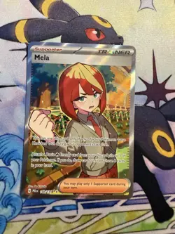Pokemon Mela TCG Prismatic Evolutions Scarlet & Violet Card 140/131 - Image 1