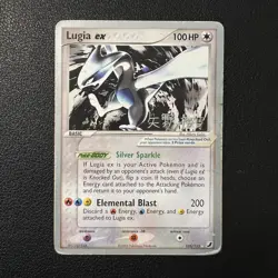 Pokemon TCG Lugia Ex 105/115 2006 World Championships Regular Non Holo MP - Image 1