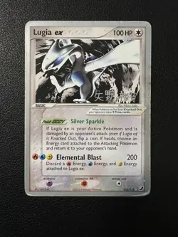 Pokemon TCG Lugia Ex 105/115 2006 World Championships Regular Non Holo MP - Image 2