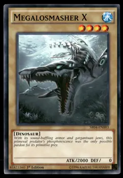 Megalosmasher X SR04-EN003 Common / Short Print Yu-Gi-Oh 1st Edition Near Mint - Image 1