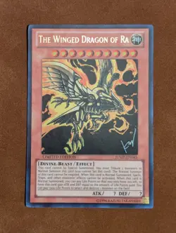 The Winged Dragon Of Ra. JUMP-EN045. Ultra Rare. Limited Edition. Yu-Gi-Oh! - Image 1