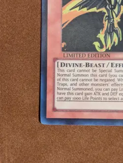 The Winged Dragon Of Ra. JUMP-EN045. Ultra Rare. Limited Edition. Yu-Gi-Oh! - Image 4