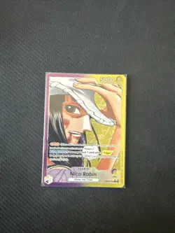 One Piece CCG Nico Robin Alt Art Leader OP09-062 English - Image 1