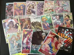 One Piece TCG - Japanese Lot - SR! Rare! 200+ C/U !! NM!! - Image 1