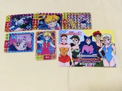 Sailor Moon Character Card Set Rare Retro - Image 1