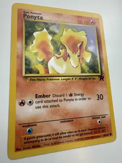 Ponyta 64/82 Common Team Rocket Pokemon Unlimited Near Mint - Image 2