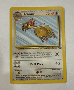Fearow Base Set 2 Pokemon TCG 41/130 Uncommon LP - Image 1