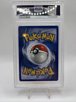 1999 Pokemon Game Blastoise - Holo #2 "Stage" Error Rare PSA 5 - Image 2