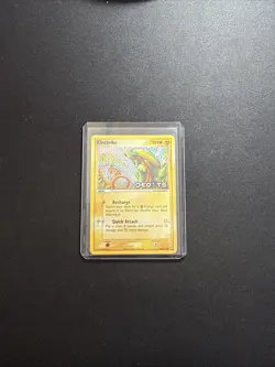 Pokemon Card Ex Deoxys Electrike 60/107 2005 Reverse Holo LP - Image 1