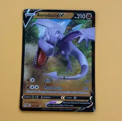 Aerodactyl V #92/196 Pokemon Lost Origin Sword & Shield Rare - Image 1
