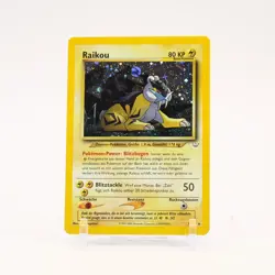 Raikou - 13/64 Neo Revelation Unlimited Holo Rare Pokemon - LP/MP - Image 1