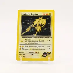 Rocket's Zapdos - 15/132 Gym Challenge Unlimited Holo Rare Pokemon - LP - Image 1
