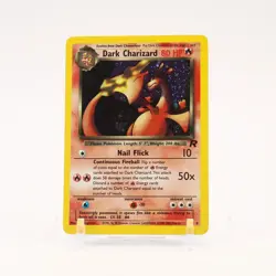 Dark Charizard - 4/82 Team Rocket Unlimited Holo Rare Pokemon - LP - Image 1