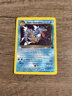 Dark Gyarados Team Rocket 2000 Pokemon MP - Image 1