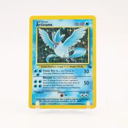 Articuno - 2/62 Fossil Unlimited Holo Rare Pokemon - LP/MP - Image 1