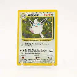 Wigglytuff - 16/64 Jungle Unlimited No Symbol Error Holo Rare Pokemon - LP - Image 1