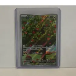 Pokemon Applin 185/167 SV06 Twilight Masquerade Holo Illustration Rare Full Art - Image 1