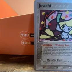 2005 Pokemon EX Deoxys Jirachi WCD #9/107 - Image 2