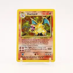 Charizard - 4/102 Base Set Unlimited Holo Rare Pokemon - LP - Image 1