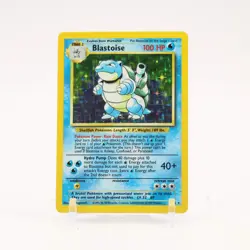 Blastoise - 2/102 Base Set Unlimited Holo Rare Pokemon - LP - Image 1