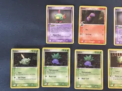 Yuka Morii Lot 15x Pokemon TCG Cards (NM - MP) Chikorita, Oddish, Gulpin, etc - Image 2