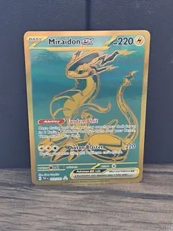 Miraidon ex 243/091 SV: Paldean Fates - Hyper Rare - Near Mint - Image 1
