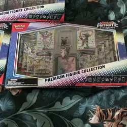 3x Pokemon TCG Prismatic Evolutions Premium Figure Collection Set (Description) - Image 4