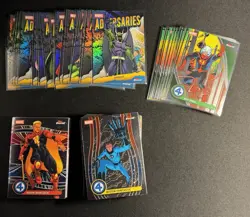 2026 Topps Finest Fantastic Four 100% Complete Master Set Base Inserts Rares - Image 1