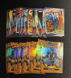 2026 Topps Finest Fantastic Four 100% Complete Master Set Base Inserts Rares - Image 2