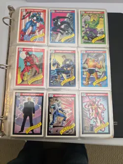 1990 IMPEL MARVEL UNIVERSE SERIES 1 COMPLETE SET (162/162 CARDS) NM - Image 2