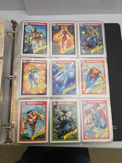 1990 IMPEL MARVEL UNIVERSE SERIES 1 COMPLETE SET (162/162 CARDS) NM - Image 3