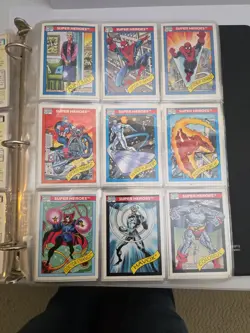 1990 IMPEL MARVEL UNIVERSE SERIES 1 COMPLETE SET (162/162 CARDS) NM - Image 5
