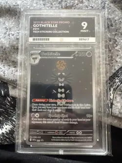 Pokemon TCG Gothitelle SVP 211 Black Star Promo Ace 9 Mint Scarlet Violet - Image 1