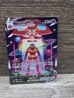 Pokemon TCG Deoxys Vmax Crown Zenith: Galarian Gallery Gg45/Gg70 Holo Ultra Rare - Image 1