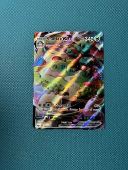 Pokemon TCG Snorlax VMAX Holo Ultra Rare Card 142/202 NM Condition - Image 1