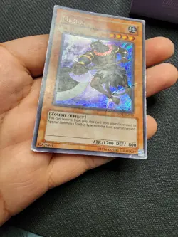 YUGIOH!- MEZUKI-PP02-EN016- SECRET (Heavy Play/Damaged) CREASES - Image 4