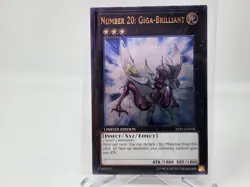 YuGiOh Number 20: Giga-Brilliant ZTIN-ENV02 Limited Edition Ultimate Rare NM - Image 1