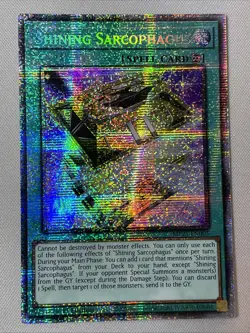 Yu-Gi-Oh - Shining Sarcophagus - MP25-EN005 - Starlight Rare 1st Edition NM - Image 1