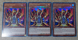 LAVA GOLEM x3 RA01-EN001 ULTRA RARE 1st Ed YUGIOH *NEW & MINT* - Image 1