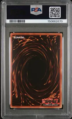 2002 YU-GI-OH! STARTER DECK: YUGI #006 DARK MAGICIAN PSA 9 - Image 2