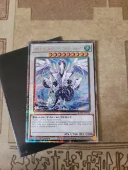 YUGIOH TRISHULA DRAGON OF THE ICE BARRIER RA02 QUARTER CENTURY SECRET 1ST ED NM - Image 2