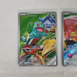 Pokemon TCG First Partner Illustration Collection Series 1 Kanto GEN 1 Starters - Image 3