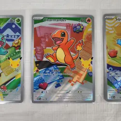 Pokemon TCG First Partner Illustration Collection Series 1 Kanto GEN 1 Starters - Image 4