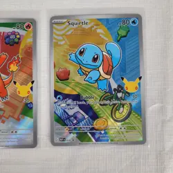 Pokemon TCG First Partner Illustration Collection Series 1 Kanto GEN 1 Starters - Image 5