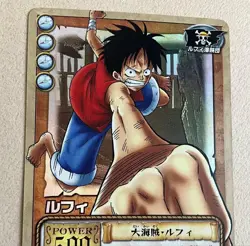 Luffy RK-C01 Ultra Rare Old Back Carddass One Piece JP NM Highly Collectible - Image 2