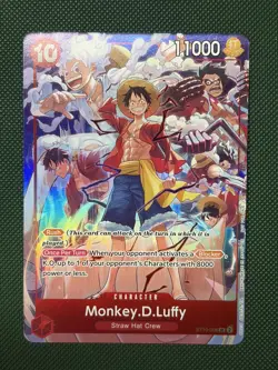 Monkey.D.Luffy (One Piece Day Dallas 2025) ST10-006 One Piece Promo NM - Image 1